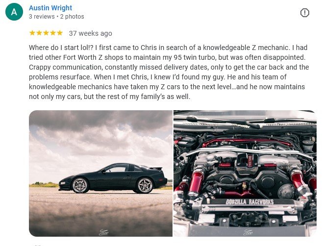 Austin's Twin-Turbo 300zx Time Capsule — Godzilla Raceworks